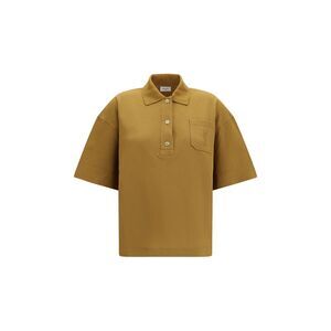 Saint Laurent Women Cassandre Oversized Piqué Polo